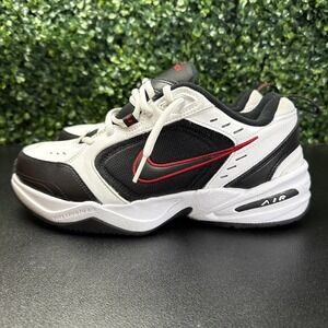 Nike Air Monarch IV 4E Wide 'White Black Varsity Red' 416355 101 Size 8 W